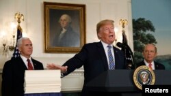 Le président Donald Trump à Washington, le 23 mars 2018.