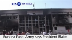 VOA60 Duniya: Shugaban Burkina Faso Blaise Compaore, Oktoba 31, 2014