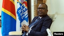 Corneille Nangaa, président de la Commission électorale nationale indépendante de la RDC, 12 mai 2017.