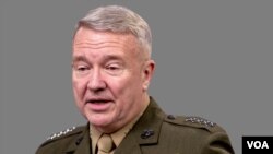 케네스 매켄지 미 중부군 사령관.