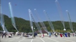 脱北者誓言继续向朝鲜放飞气球传单