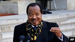 Shugaban Kamaru Paul Biya