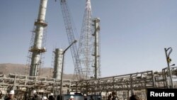 រូប​ឯកសារ៖ ទិដ្ឋភាព​កន្លែង​ផលិត​ទឹក​សម្ពាធ​ខ្ពស់​នៅ​កណ្តាល​ប្រទេស​អ៊ីរ៉ង់ ស្ថិត​នៅប៉ែក​​និរតី​នៃ​ទីក្រុង​តេហេរ៉ង់។