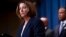 U.S. Deputy Attorney General Lisa Monaco announces international enforcement action against cryptocurrency exchange Bitzlato and the arrest of company founder Anatoly Legkodymov at the U.S. Justice Department in Washington, Jan. 18, 2023.