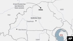 At least 50 women were abducted by Islamic extremists in Burkina Faso’s northern Sahel region, Jan. 12-13, 2023.