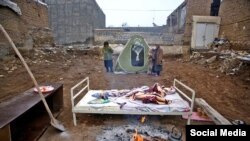 بحران در خوی؛ زلزله‌زدگان گرفتار سرما و کمبود آذوقه.