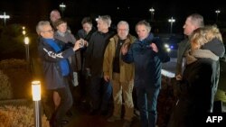 라파엘 그로시 국제원자력기구(IAEA) 사무총장이 16일 우크라이나 유즈노크라인스크의 원전 시설을 방문했다.