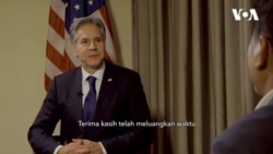 Wawancara Khusus Menlu AS Antony Blinken di Kamboja: Reaksi China atas Kunjungan Pelosi Berlebihan