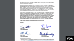 نامه سناتورهای جمهوریخواه به بایدن