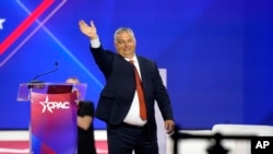 Viktor Orban Dallasdagi tadbir paytida