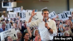 Beto O'Rourke u kampanji za guvernera Texasa, 17. august 2022.