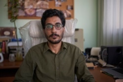 Nour Khalil, a legal consultant for refugees and migrants in Cairo says recent Nile Dam tensions have caused a spike in abuses of refugees on July 24, 2020. (VOA/Hamada Elrasam)