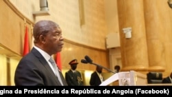 João Lourenço, présidente angolais à Luanda, 15 octobre 2022.