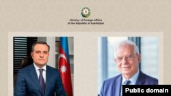 Ceyhun Bayramovla və Cozef Borel arasında danışığı baş tutub. (photo : XİN)
