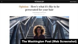 مصاحبه واشنگتن پست با مسیح علی‌نژاد: معروف‌ترین موی جهان