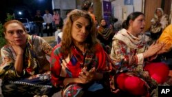 Transgender people attend a prayer service at Pakistan's first church for transgender worshippers, in Karachi, Pakistan, Nov. 13, 2020.