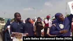 Kungiyoyin Mata Sun Yi Zanga-zangar Goyon Bayan Aishatu Dahiru ‘Yar Takarar Gwamna A Jihar Adamawa