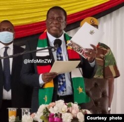UMongameli Emmerson Mnangagwa. (Photo: Ministry of Information)