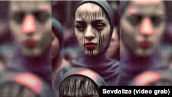 تصویری از نماهنگ زن زندگی‌ آزادی