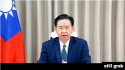 资料照：台湾外交部长吴钊燮