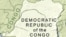 Map of Democratic Republic of Congo