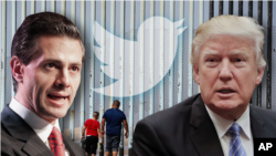 Enrique Pena Nieto and Donald Trump