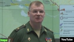 Juru bicara Kementerian Pertahanan Rusia, Mayor Jenderal Igor Konashenkov (foto: dok).