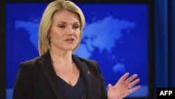 헤더 노어트 미국 국무부 대변인.