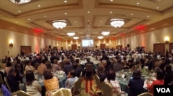 侨宴场面（美国之音国符拍摄）