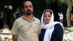 Lətif Həsəni həyat yoldaşı Əzəm Piri ilə birlikdə