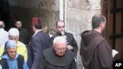 For many Christians, like these clergy members, Jerusalem is a religious destination.