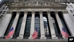 he New York Stock Exchange is seen in New York, Nov. 23, 2020. 