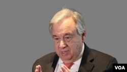 آنتونیو گوترش، دبیرکل سازمان ملل متحد
