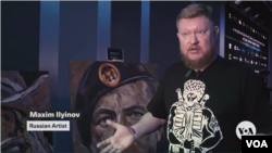 Maxim Ilyinov. (Jonathan Spier/VOA)