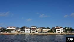 FILE - A general view of Lamu's resort town (June 19, 2019) where life has changed little over the centuries. 