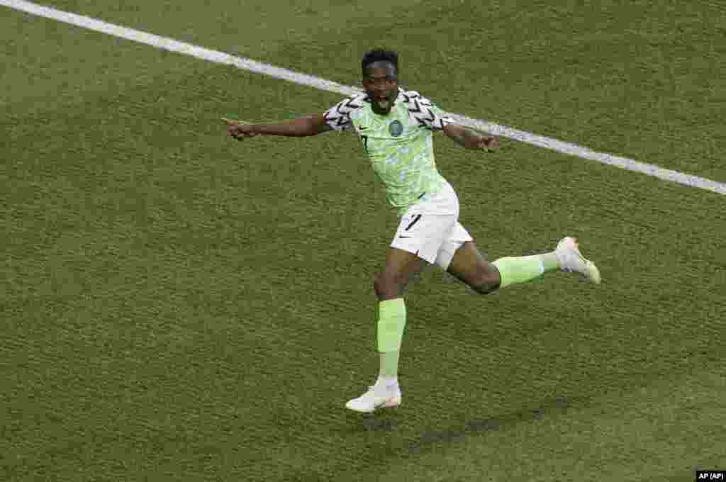 APTOPIX Russia Soccer WCup Nigeria Iceland