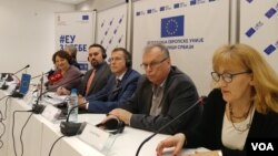 Brifinga za novinare u EU info centru, "EU za tebe - šta evropski standardi donose Srbiji".