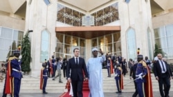 Fin de visite officielle au Tchad pour le président Macron