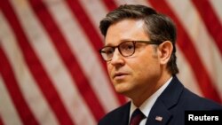 مایک جانسون، رئیس مجلس نمایندگان آمریکا.