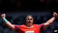 5일 도쿄올림픽 육상 남자투포환 결선에서 미국의 라이언 크라우저 선수가 금메달을 획득했다.