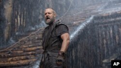 Aktor Russell Crowe dalam sebuah adegan di film 'Noah.'