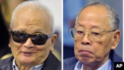 Defense lawyers for jailed Khmer Rouge leaders Nuon Chea and Ieng Sary say both are in declining health in detention, making it hard for them to participate in an atrocity crimes trial currently underway.