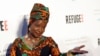 La chanteuse et ambassadrice de l'UNICEF Angelique Kidjo assiste à un événement à Los Angeles, le 21 avril 2016.