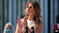 Prva dama SAD Melanija Tramp (Foto. AP)