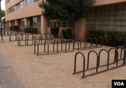 Bike Racks at Arizona State, by Stephen Vance