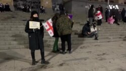 Etirazçı: Gürcülər Rusiyaya geri dönmək, Rusiyanın bir parçası olmaq istəmirlər