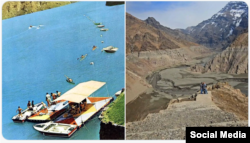 مقایسه وضعیت سد کرج پیش و پس از انقلاب توسط کاربران ۵۷