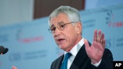 척 헤이글 미국 국방장관 (자료사진)