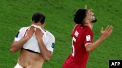 شکست تیم ملی فوتبال ایران مقابل قطر