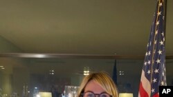 켈리 크래프트 유엔 주재 미국대사가 13일 차이잉원 타이완 총통과 화상 통화를 했다. 